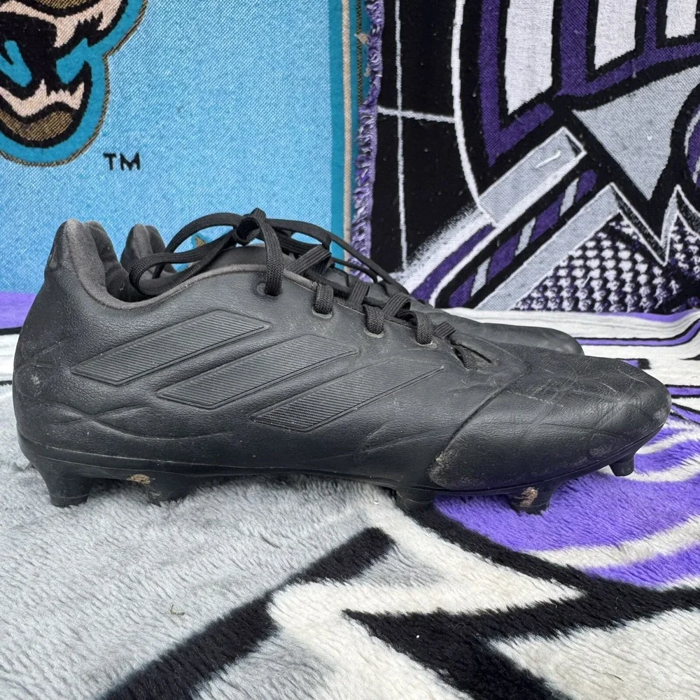 Size 7 - Men's Adidas Copa‎ Pure.3 Firm Ground Black Soccer Cleats HQ8940